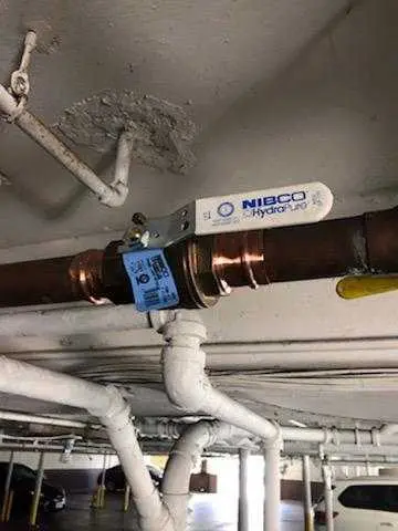 Copper pipe repair and valve work for Backflow Testing in Temple